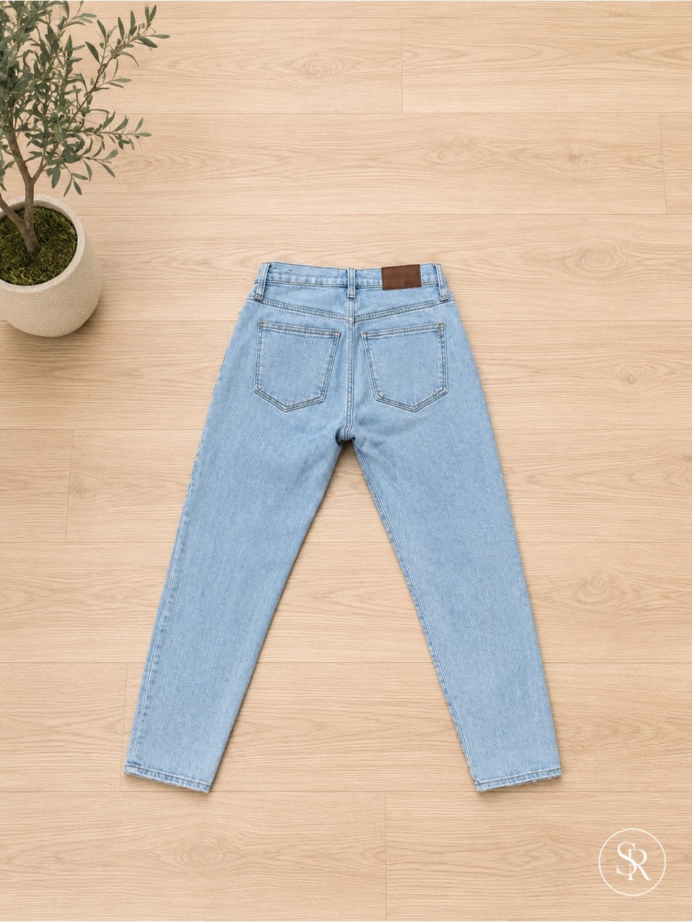 Madewell 9” High Rise Skinny Jeans US 4 27 Distressed MSRP $148 - Picture 3 of 6